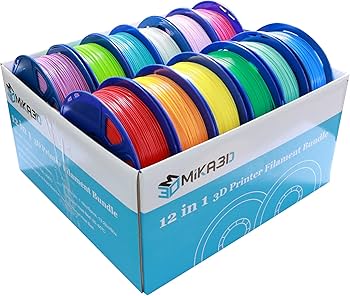 Amazon.co.jp: MIKA3D(ミカ3D)1.75mm ABS 3Dプリンターフィラメント 12 Amazon.co.jp: MIKA3D(ミカ3D)1.75mm ABS 3Dプリンターフィラメント 12